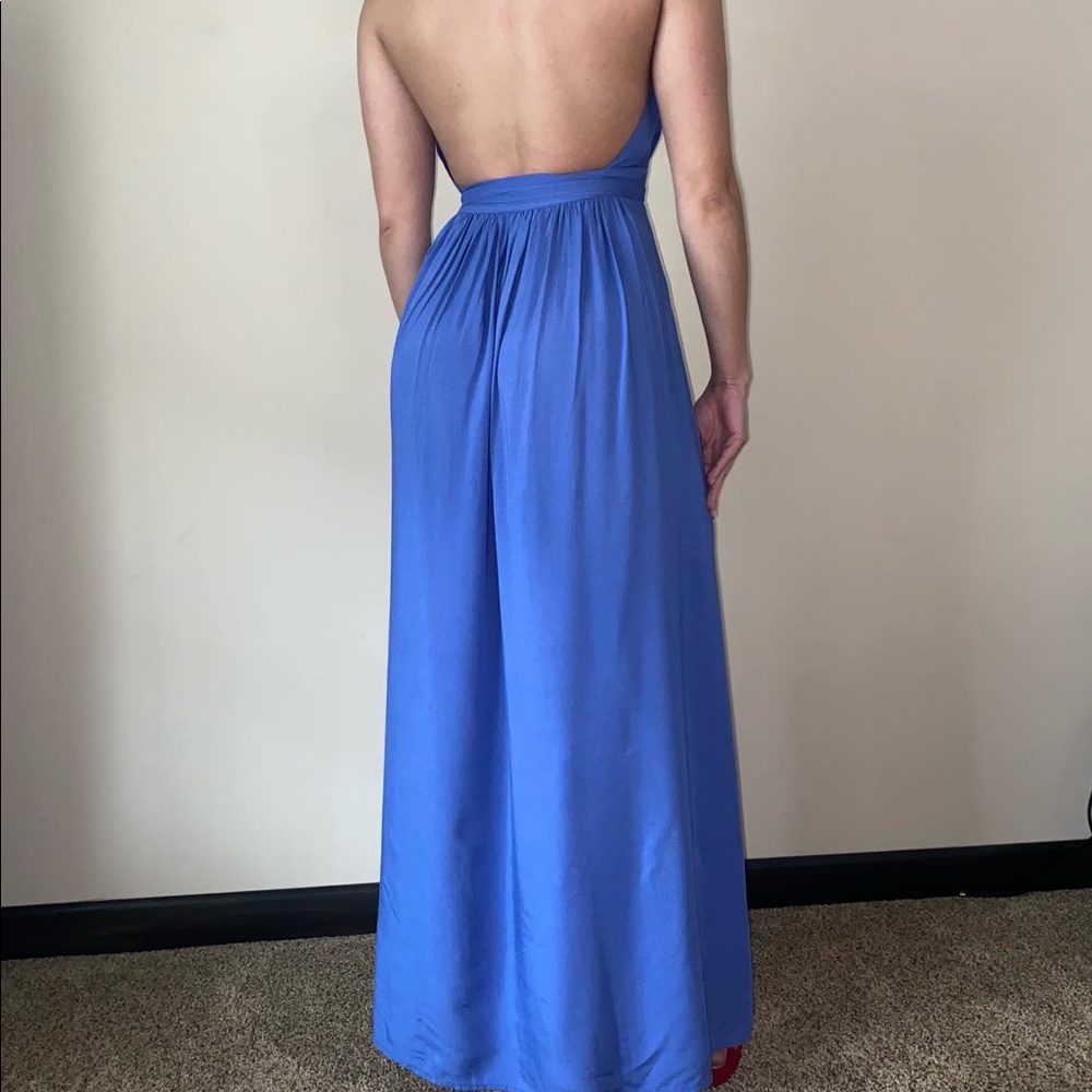 Blue Wrap Dress